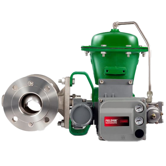 Fisher™ 2052 弹簧和阀膜旋转阀执行机构